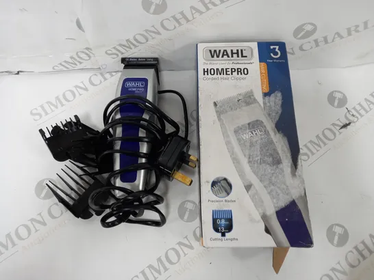 BOXED WAHL HOMEPRO CORDED HAIR CLIPPERS