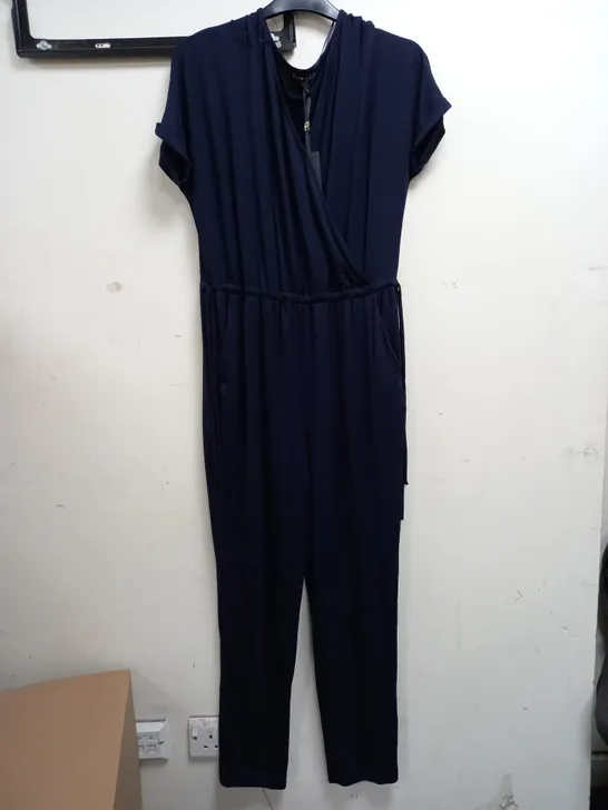 PHASE EIGHT LYLA JERSEY JUMPSUIT IN NAVY - UK 12