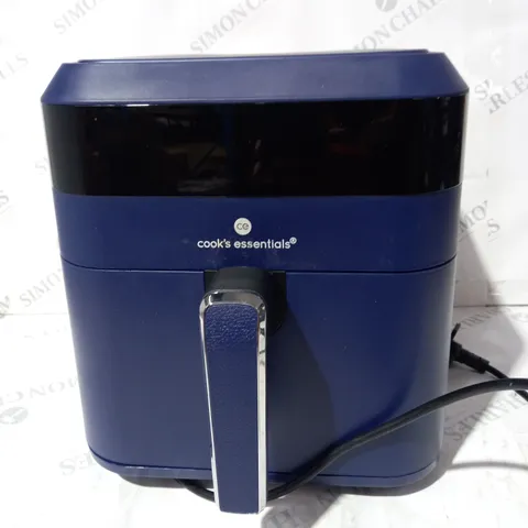 COOK'S ESSENTIALS 5.8L AIR FRYER IN NAVY