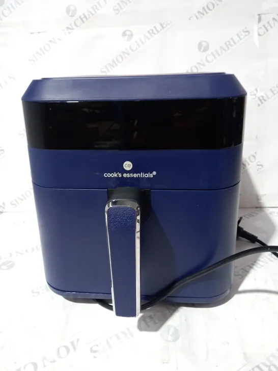 COOK'S ESSENTIALS 5.8L AIR FRYER IN NAVY