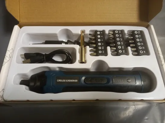 BOXED LI-ION CORDLESS SCREWDRIVER