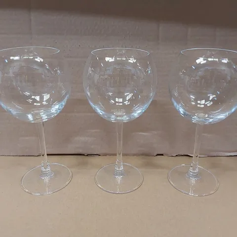 BOXED SET OF 6 NUDE STEMWARE DRINKING GLASSES