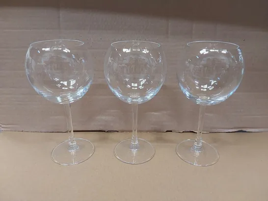 BOXED SET OF 6 NUDE STEMWARE DRINKING GLASSES