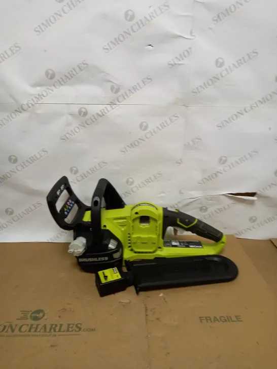 RYOBI 18V BRUSHLESS CHAINSAW OCS1830 