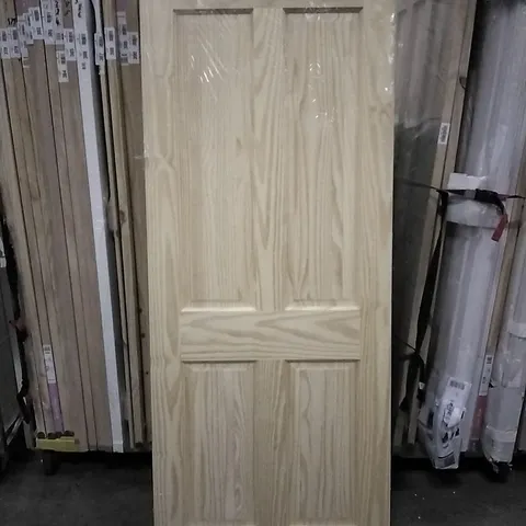 2040MM X 82.4MM SOFTWOOD 4 PANNEL INTERIOR DOOR