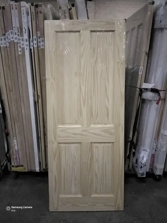 2040MM X 82.4MM SOFTWOOD 4 PANNEL INTERIOR DOOR