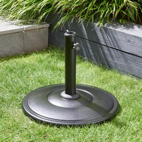 BOXED PARASOL WEIGHT STAND BLACK (1 BOX)