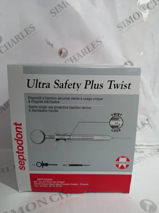 SEPTODONT ULTRA SAFETY PLUS TWIST NEEDLES 