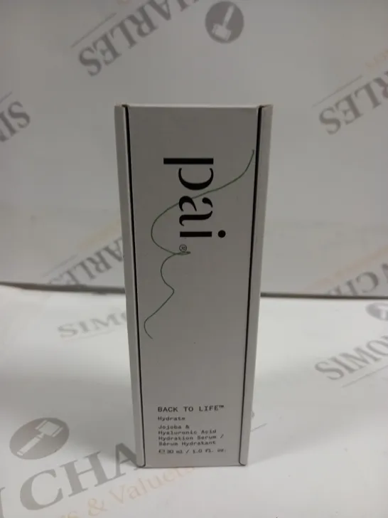 PAI SKINCARE BACK TO LIFE JOJOBA AND HYALURONIC ACID HYDRATION SERUM 30ML