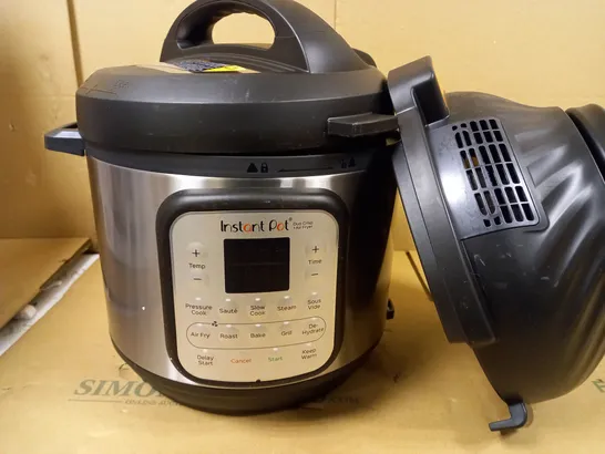 INSTANT POT DUO CRISP AIR FRYER MULTICOOKER