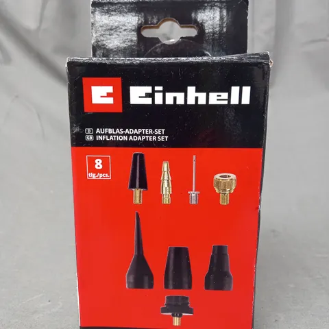 BOXED EINHELL INFLATION ADAPTER SET
