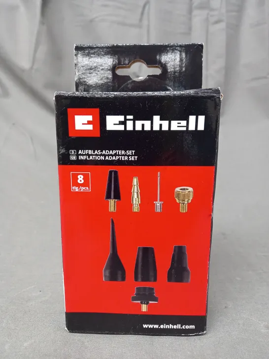 BOXED EINHELL INFLATION ADAPTER SET