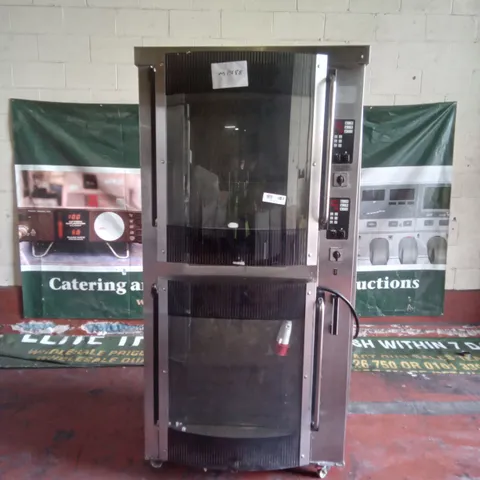 COMMERCIAL BKI DOUBLE ROTISSERIE OVEN