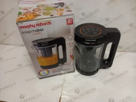 MORPHY RICHARDS CLARITY SOUP MAKER