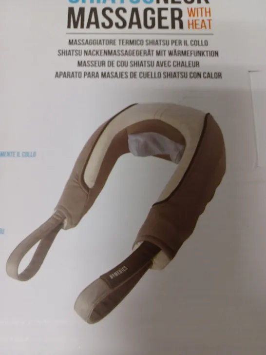 HOMEDICS SHIATSU NECK MASSAGER, WITH HEAT