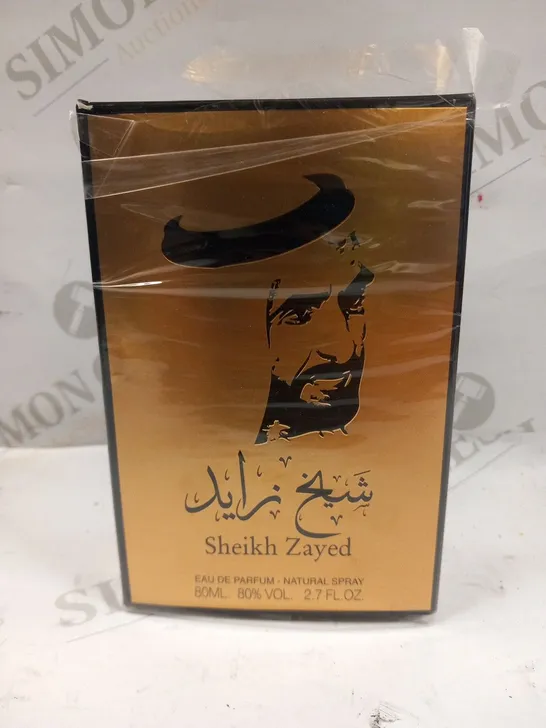 BOXED SHEIKH ZAYED EAU DE PARFUM 80ML