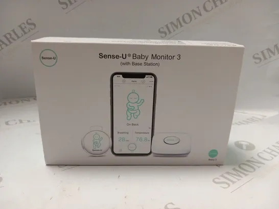 BOXED SENSE U BABY MONITOR 3 WITH BASE STATION