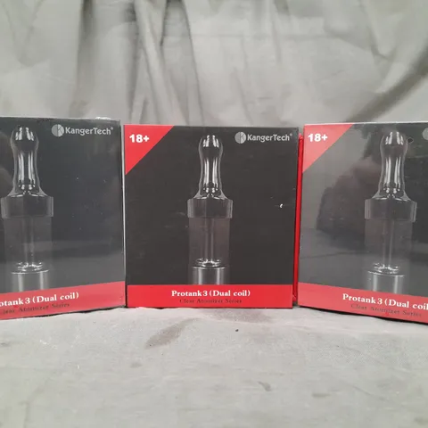 BOX OF APPROXIMATELY 10 X KANGER TECH PROTANK 3 (DUAL COIL)