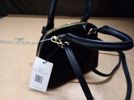 STEVE MADDEN BLACK MINI CROSSBODY BAG