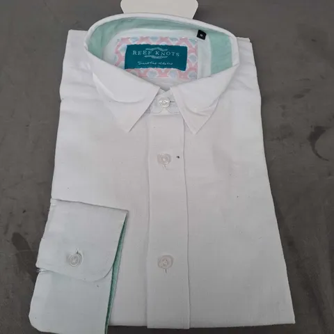 REEF KNOTS WHITE SHIRT SIZE M