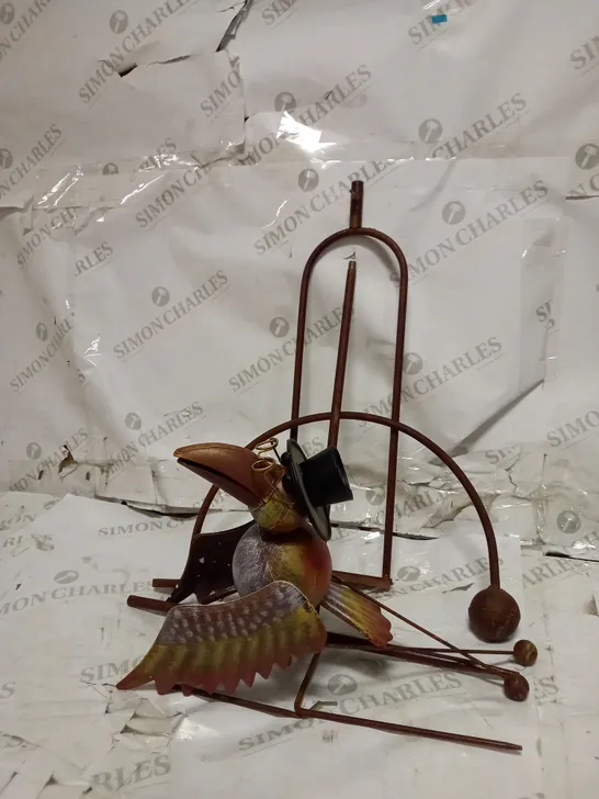 HOME2GARDEN METAL BIRD ROCKER