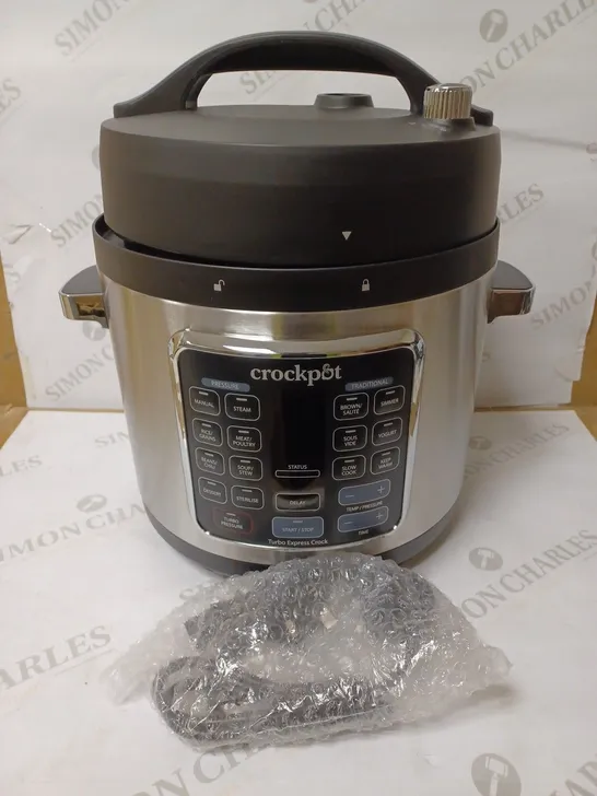 CROCKPOT TURBO EXPRESS PRESSURE MULTICOOKER