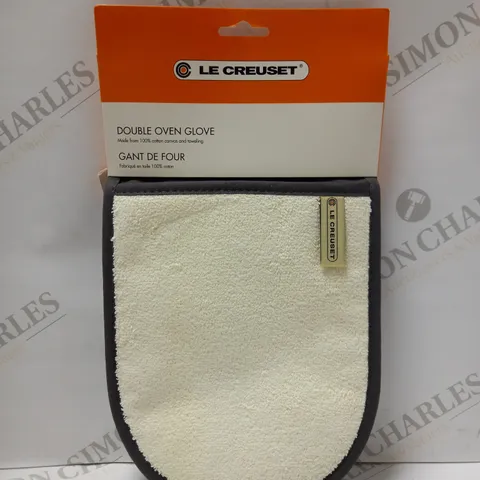 LE CREUSET FLINT DOUBLE OVEN GLOVES