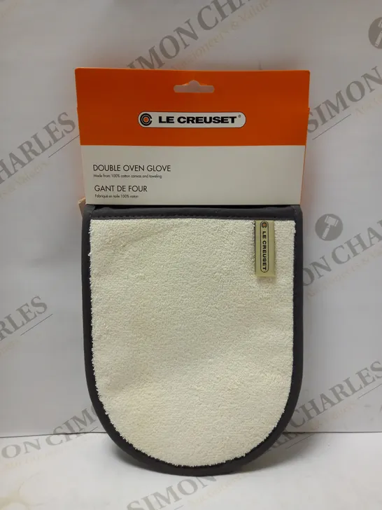 LE CREUSET FLINT DOUBLE OVEN GLOVES