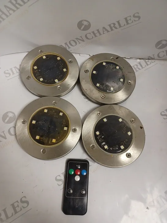 4 LED DISK NULL LIGHTS