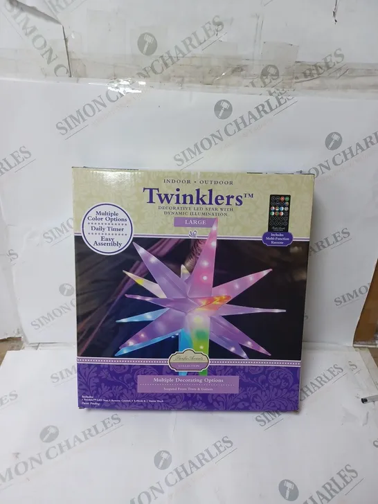 TWINKLERS STAR LIGHT MULTICOULR PLUS REMOTE CONTROL