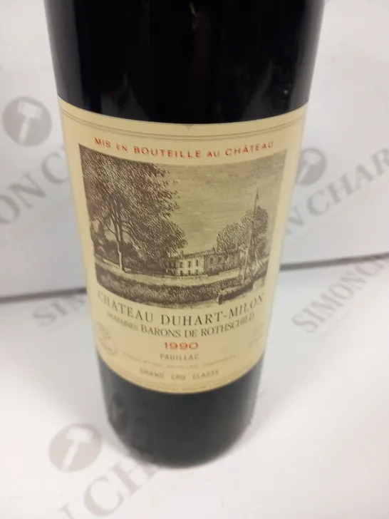 CHATEAU DUHART-MILON DOMAINES BARONS DE ROTHSCHILD 1990 PAUILLAC GRAND CRU CLASSE 75CL