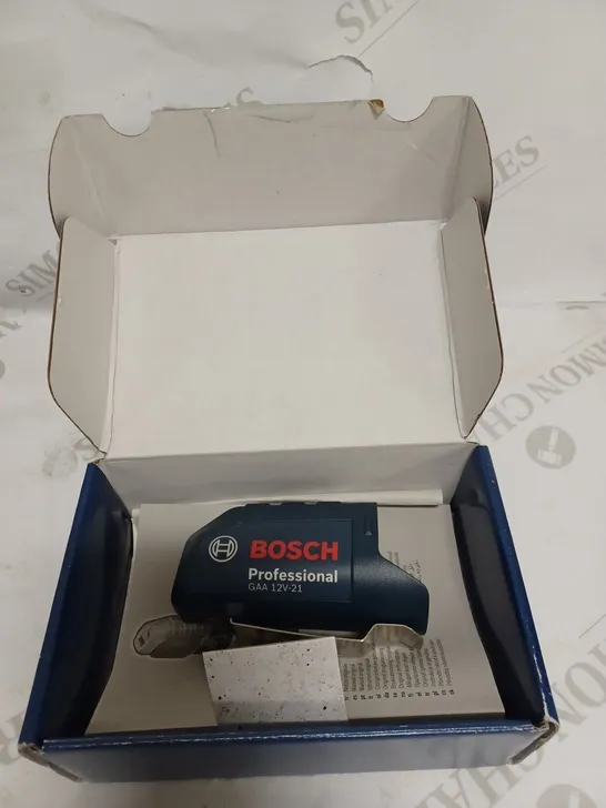 BOSCH PROFESSIONAL 12V SYSTEM GAA 12V-21 CORDLESS USB CHARGING ADAPTER