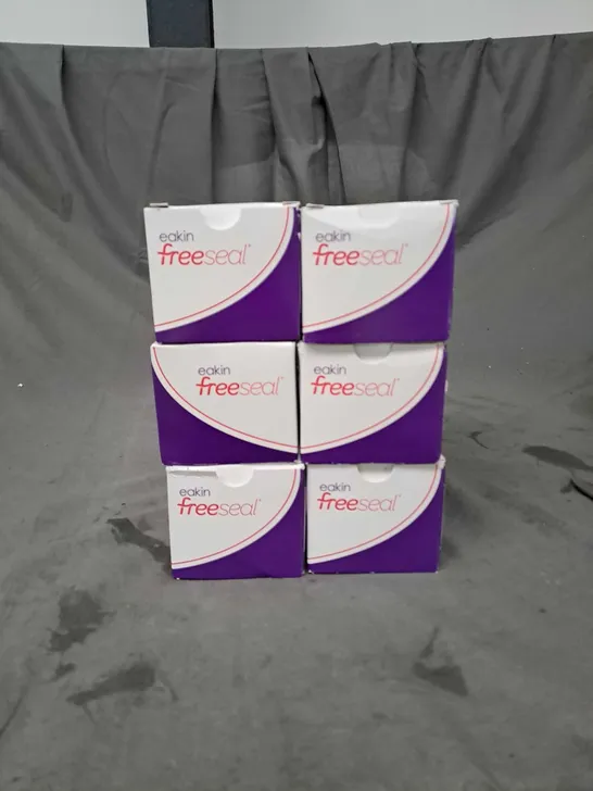 LOT OF 12 EAKIN FREESEAL SKIN PROTECTION SEALS 10 PER BOX