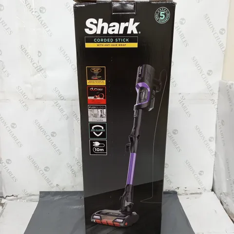 BOXED SHARK CORDED STICK WITH ANTI HAIR WRAP 