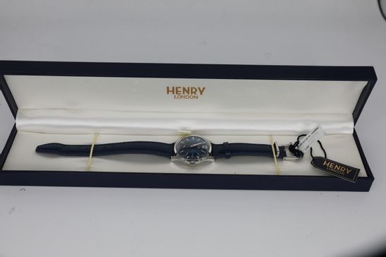 BRAND NEW BOXED HENRY LONDON HL30-US-0069 KNIGHTSBRIDGE WATCH RRP £110