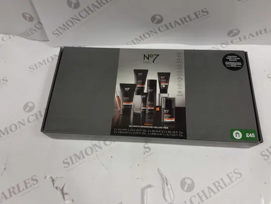 NO7 MEN BOXED ULTIMATE GROOMING COLLECTION - SEALED 