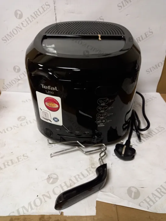 TEFAL UNO FF203840 DEEP FAT FRYER BLACK