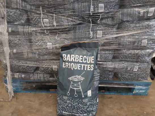 PALLET OF APPROXIMATELY 110X 5KG BAGS OF CHARCOAL BARBECUE BRIQUETTES 