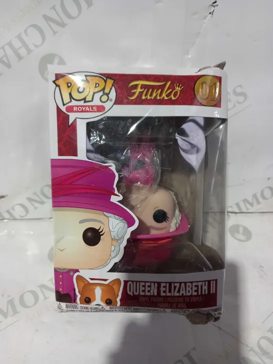 FUNKO POP ROYALS 01 QUEEN ELIZABETH II VINYL FIGURE