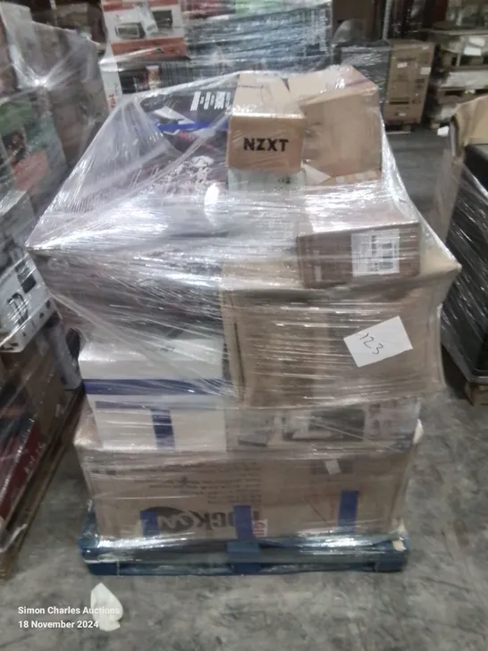 PALLET OF APPROXIMATELY 23 UNPROCESSED RAW RETURN HOUSEHOLD AND ELECTRICAL GOODS TO INCLUDE;