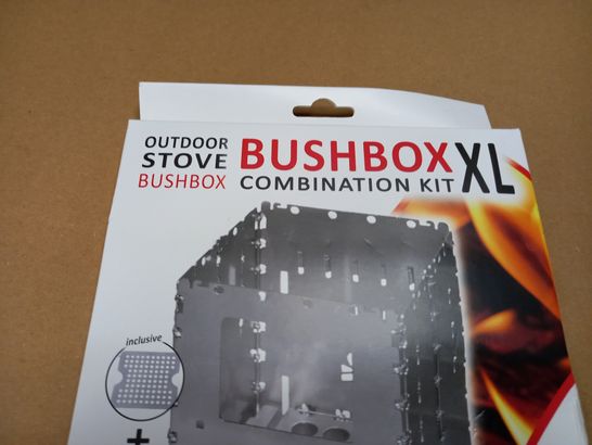 BOXED OUTDOOR BUSHBOX STOVE COMBINATION KIT - XL