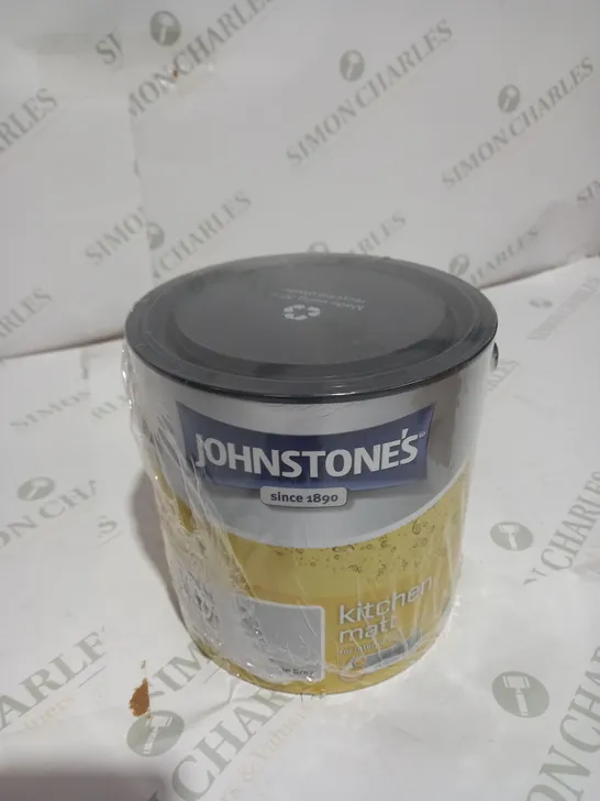 JOHNSTONES KITCHEN MATT EMULSION MANHATTAN GREY 2.5 LITRE