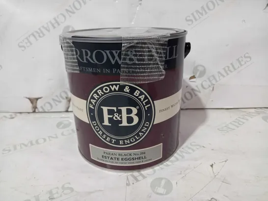 FARROW & BALL WATER BASED PAINT - ESTATE EGGSHELL (2.5L)