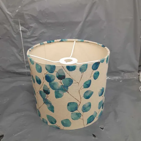 LIGHT SHADE WITH BLUE LEAVES AND BRANCHES