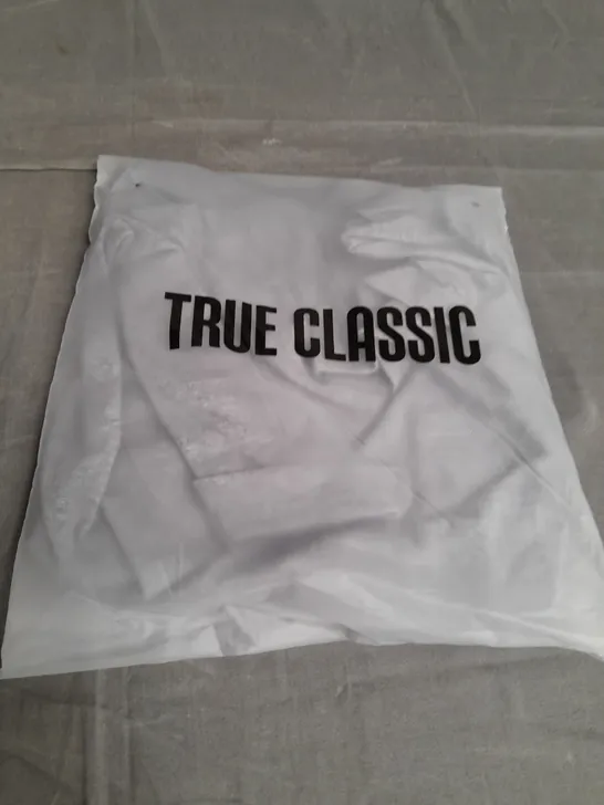 TRUE CLASSIC GRAY T-SHIRT SIZE L 