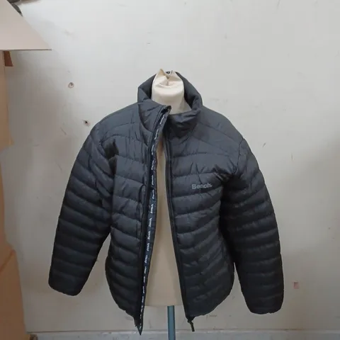 BENCH MEDIUM BLACK PUFFER COAT 