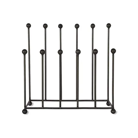 BOXED NEO STEEL BLACK 6 PAIRS BOOT RACK STAND (1 BOX)