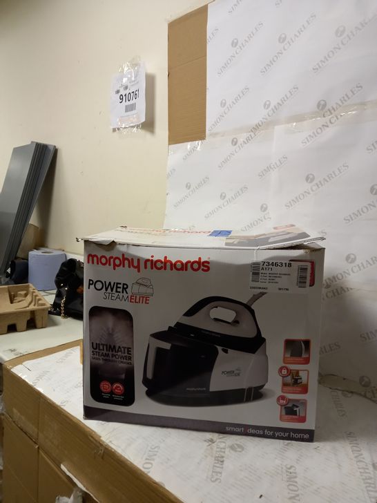 MORPHY RICHARDS POWER STEAM ELITE STEAM GENERATOR IRON GREY 