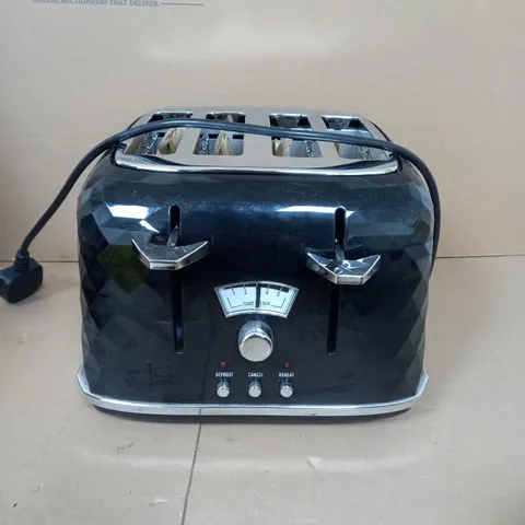 BOXED DELONGHI CTJ 4003 TOASTER IN BLACK