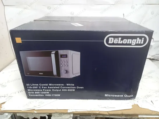 BOXED DELONGHI 23 LITRES COMBI MICROWAVE